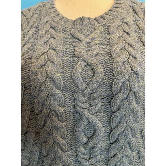 NWT Ralph Lauren Woman Cashmere Blend Sweater Chunky Pullover Cable Knit 3X - Picture 2 of 11